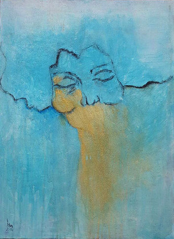 acrylic on canvas 100X70 cm 3